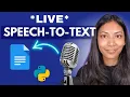 Live Speech-to-Text With Google Docs Using LLMs Python Tutorial