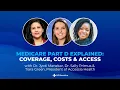 Medicare Part D Explained Coverage Costs Access ft Dr Manekar Dr Primus Tiara Green