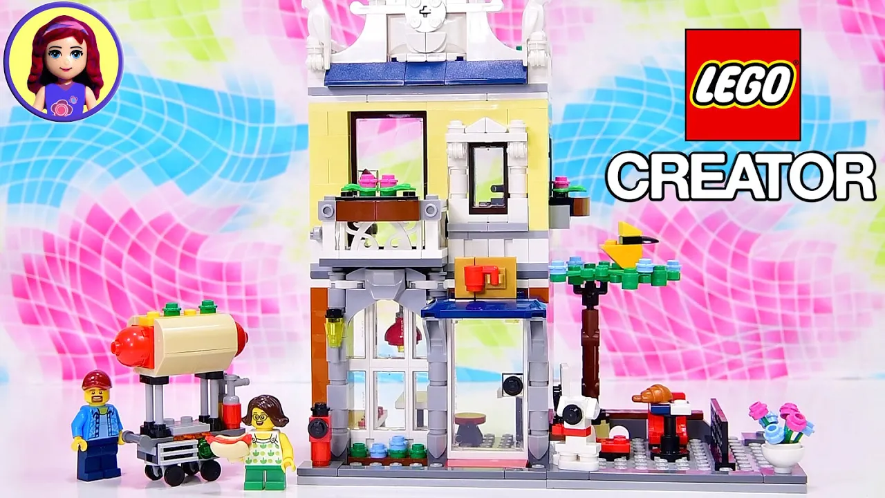 LEGO Creator 31105 Townhouse Toy Store - Lego Speed Build Review