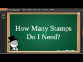 How Many Stamps Do I Need