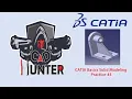 Catia Basic Solid Modelling Practice with Drafting Details - CAD HUNTER