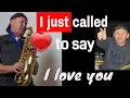 Download Lagu I just called to say, ALTO Sax Solo, Sheets,Backingtrack