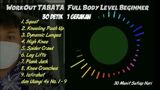 Download Lagu WorkOut Tabata | Full Body Level Beginner | 30 Detik MP3