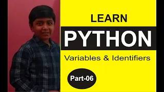 Part 6 Python Programming Variables and Identifiers Shashank Web Series