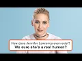 Download Lagu Jennifer Lawrence Replies to Fans on the Internet | Actually Me | GQ