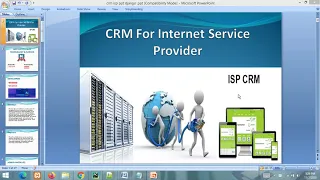 PPT - CRM For Internet Service Provider Project PPT Python Django