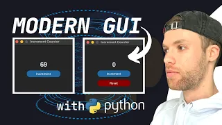CREATE Your First MODERN App In Python Tutorial 2023 Increment Counter