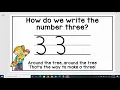 How to Write the Number 3