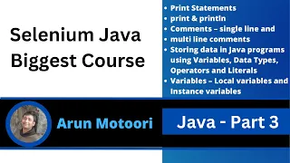 Java - Part 3 Selenium Java Biggest Course