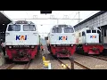 RAMAINYA KERETA API AKHIR GAPEKA '21 di Stasiun Tersibuk JAKARTA, ada KERETA \u0026 LOKOMOTIF SPESIAL !!