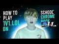 How To Play 1v1 lol On SCHOOL Chromebook