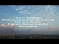 Forrest Frank - The Jesus Generation (lyrics)