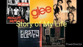 Download Story of My Life (One Direction/Glee cast/the Vamps/Alex Goot/@FirstToEleven \u0026 @BrookeSurgener) MP3