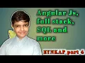 AngularJs full stack SQL and more EYNKAP part4