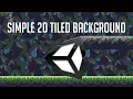 Make a Simple 2D Tiled Background - Unity 2018 Tutorial