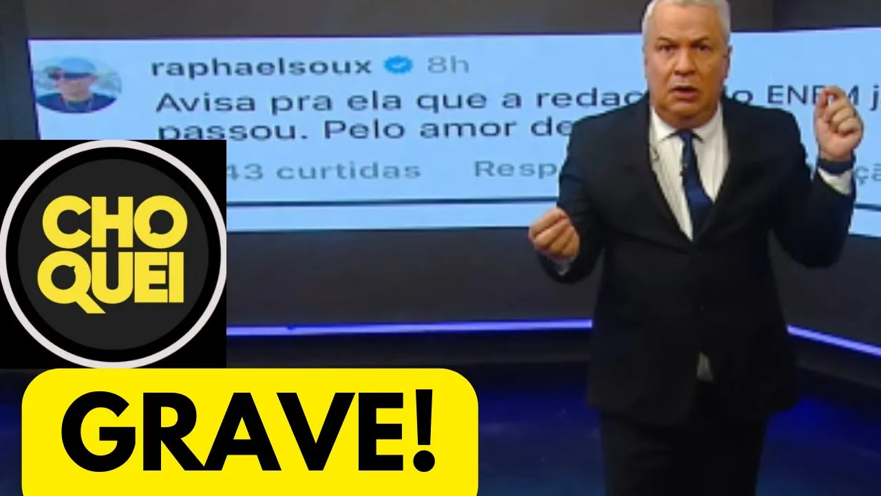 NINGUÉM FALA SOBRE A CHOQUEI! SUMIU?