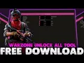FREE Warzone Unlock Tool Battle Pass All Weapons Attachments Private Loader
