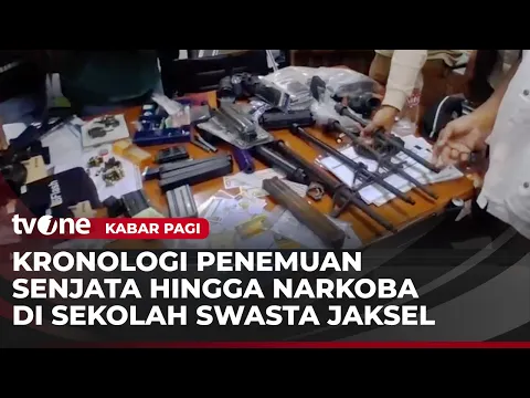 Ratusan Senjata, Narkotika, hingga Kaset Porno Ditemukan di Ruang Mantan Ketua Yayasan