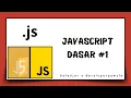 Belajar JavaScript Dasar untuk Pemula Pengenalan JavaScript
