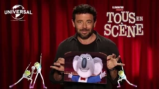 Tous en scène / Featurette “Patrick Bruel est Buster Moon” [Au cinéma le 25 Janvier]