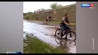 За сутки в Омской области выпала декадная норма осадков