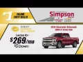 Simpson Chevrolet Summer Sell Down