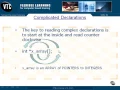 Complicated Declarations 14 Chapter 06