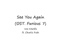 Lagu See You Again lirik dan terjemahan