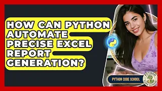 How Can Python Automate Precise Excel Report Generation - Python Code School