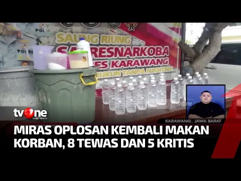 8 Orang di Karawang Tewas Akibat Menenggak Miras Oplosan