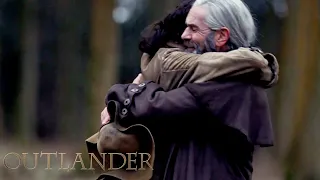 outlander jamie and claire reunite with murtagh
