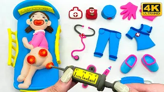 Download [❤️claydiy❤️] Polymer Clay Miniature Doctor Set 👩‍⚕️ POP THE PIMPLES | Care Tips Tutorial MP3