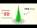 Animated Christmas tree using CSS