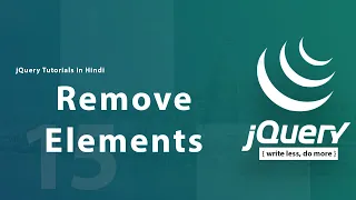 Remove Elements in jQuery jQuery Full Course 2026 Class