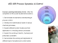 Introduction to Process Dynamics Control