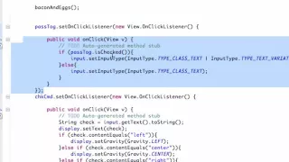 Android Application Development Tutorial 34 Implementing Classes for Better Programming