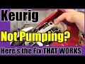 Download Lagu 🔥Keurig ● Not Pumping or Dispensing Water? 5 Min Fix to Clear Stuck Check Valve ● Works✅