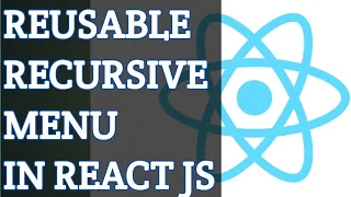 How to create a reusable recursive menu in React JS
