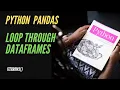 2 lines of code to Loop through Python DataFrame Python Pandas - 1