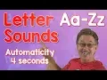 Letter Sounds Automaticity Upper and Lower Case 4 Seconds Jack Hartmann