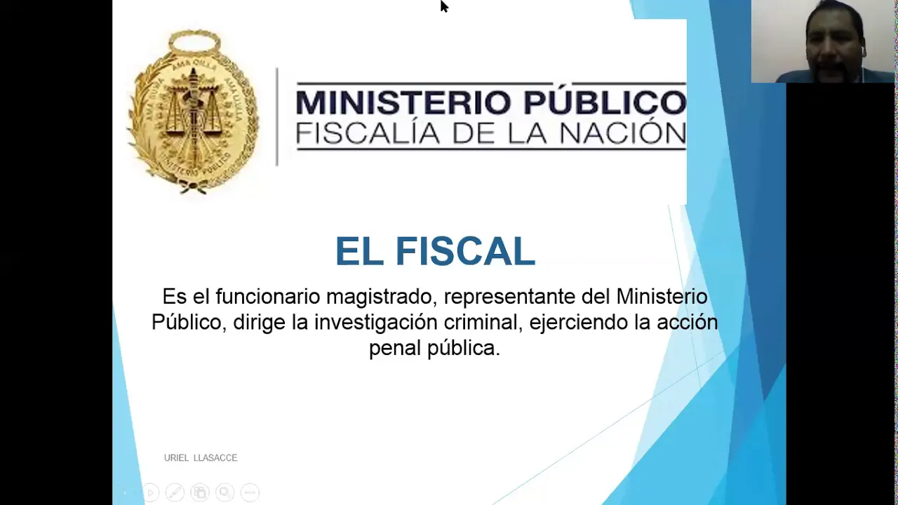 FUNCIONES Y ATRIBUCIONES DEL MINISTERIO PÚBLICO