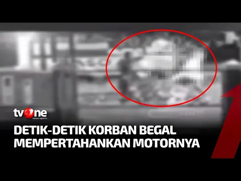 Maju Tak Gentar, Korban Begal Pertahankan Motornya hingga Bersimbah Darah