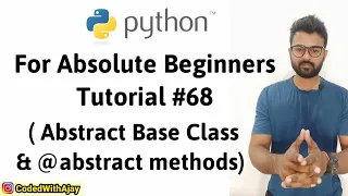 Abstract Base Class abstractmethod Python Tutorials For Absolute Beginners In Hindi
