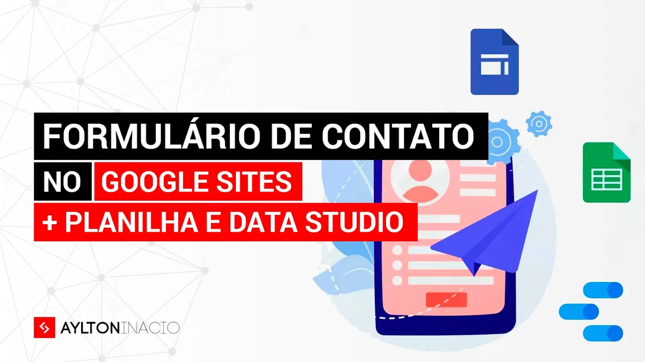 Como inserir formulário de contato no Google Sites