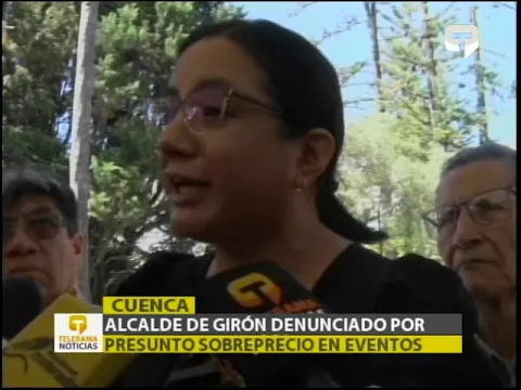 Alcalde de Girón denunciado por presunto sobreprecio en eventos