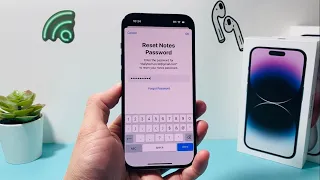 How to Reset Forgotten Notes Password on iPhone