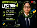 Python Full Course Lecture 4 Beginner to Advanced 2026