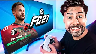 JOGUEI O NOVO MODO CARREIRA DO FC 27 PELA PRIMEIRA VEZ!