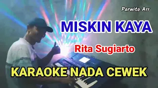 miskin kaya rita sugiarto karaoke nada cewek