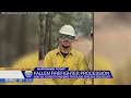 Red Bluff firefighter killed on the job returns home Thursday